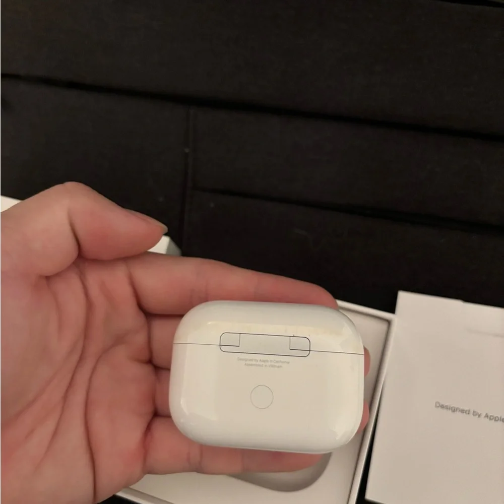 Apple AirPods Pro 2nd Generation with White Charging Case